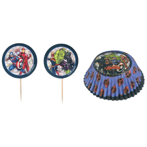 Marvel Avengers Powers Unite Cupcake Kit