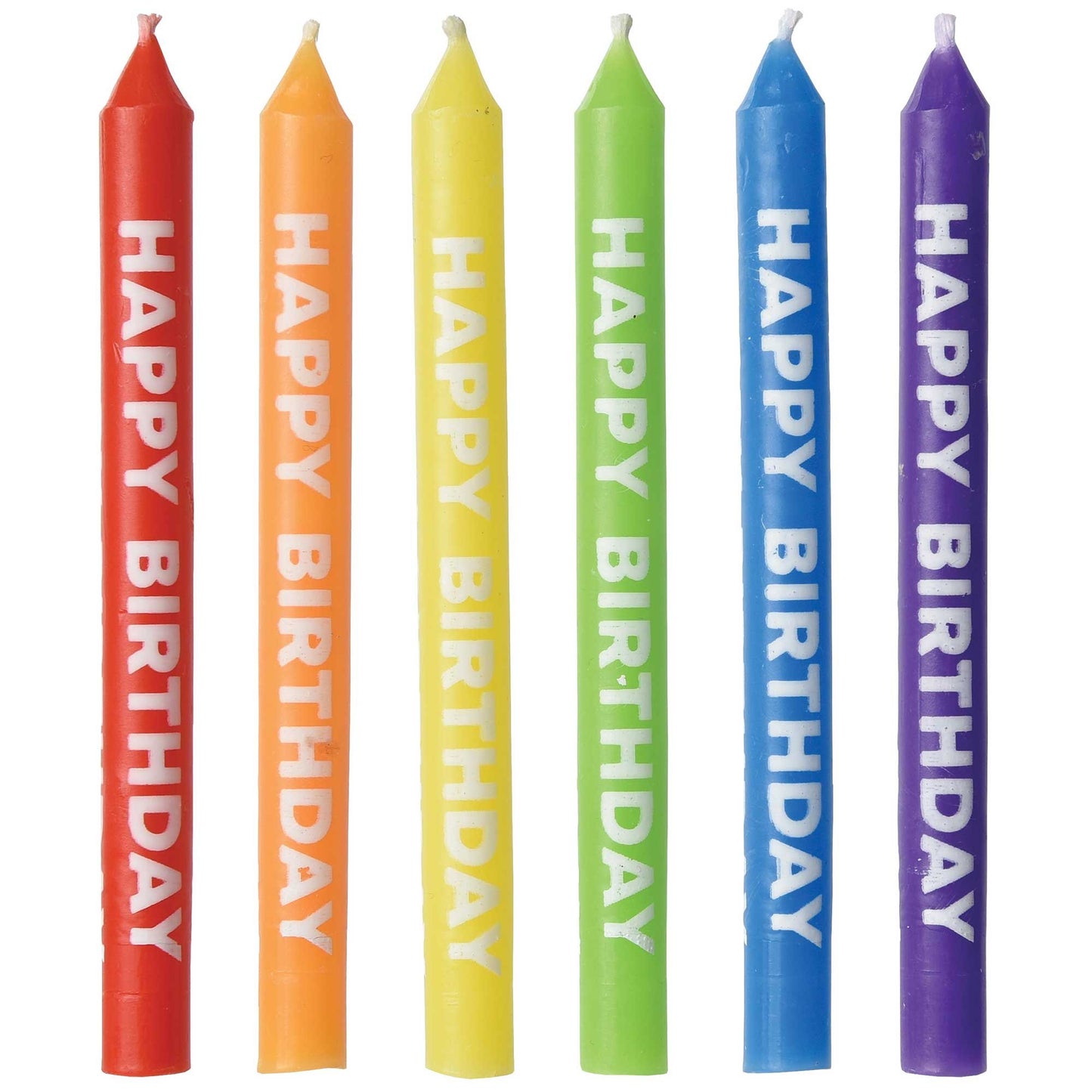 Happy Birthday Rainbow Candles Other Candles