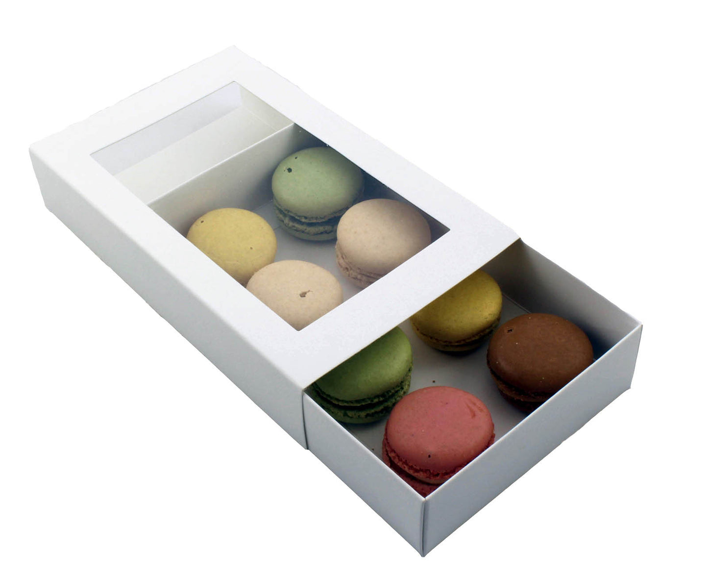 8 Classic Macaron Box - 8 Classic/6 Larg