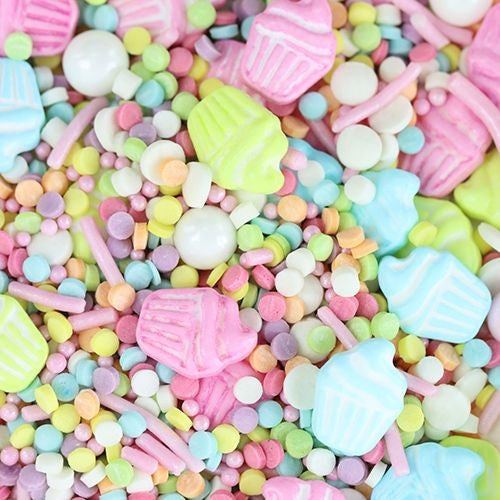 CUPCAKE PARTY SPRINKLE MIX - 1KG BULK