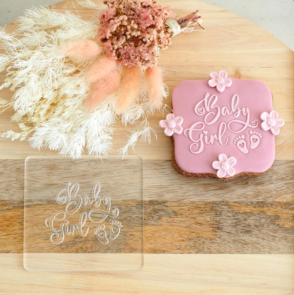 Baby - Baby Girl Raise It Up / Deboss embosser