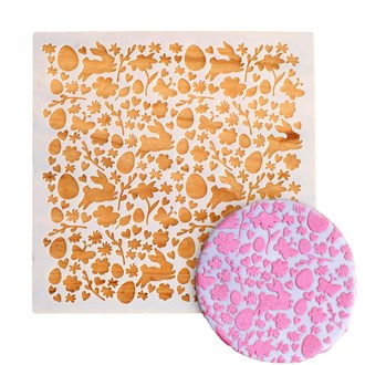 Easter Pattern Cookie Stencil