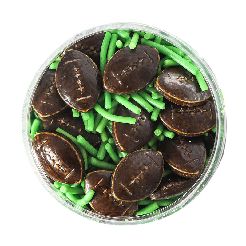 FOOTBALL SPRINKLES (75G) - BY SPRINKS MIXES
