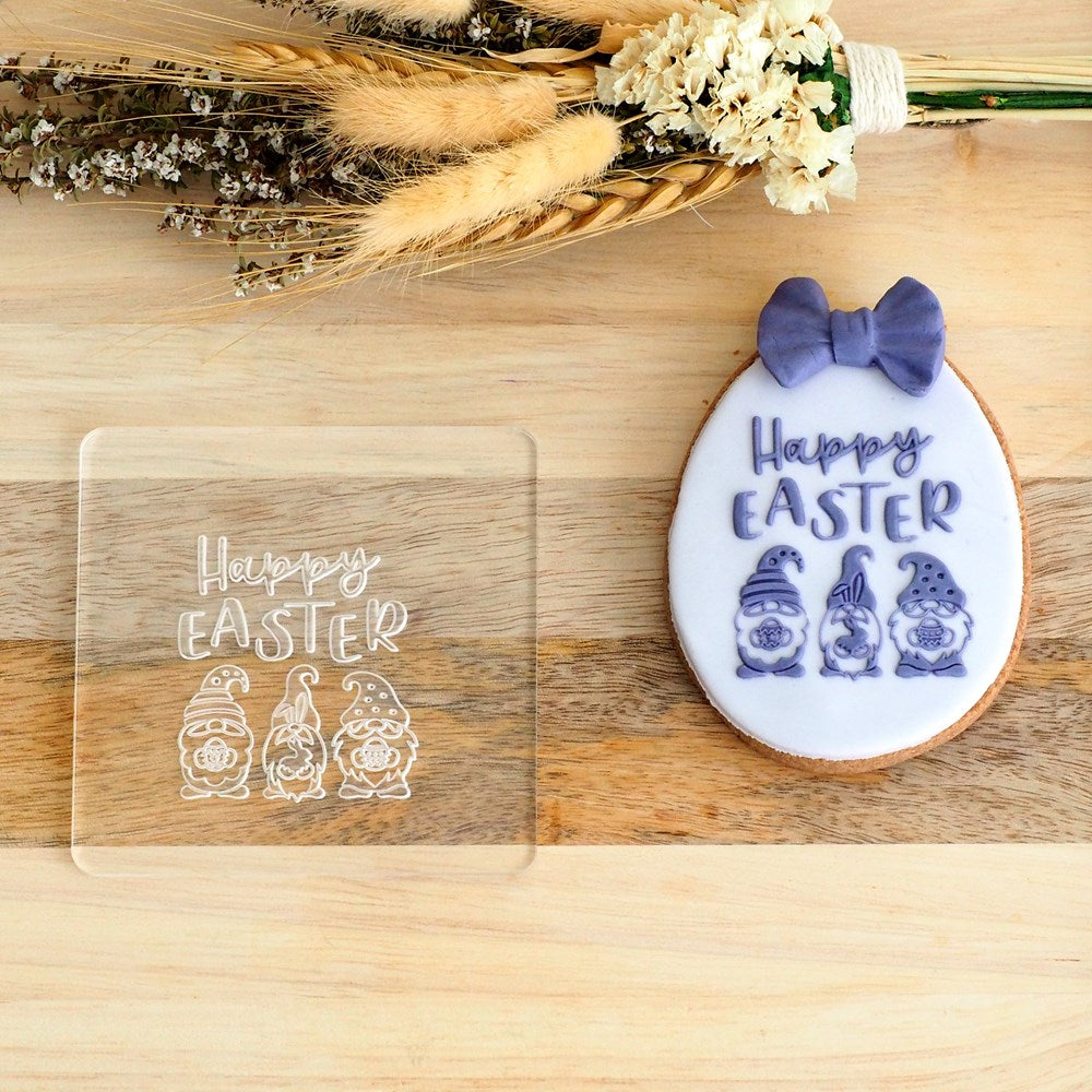 Easter - Happy Easter (Gnomes) Debosser Embosser