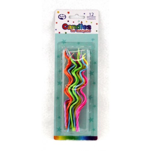Twisted Spiral Slims Candles Brights OTHER CANDLES