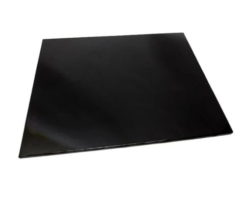 Square Cake Board 6" Black