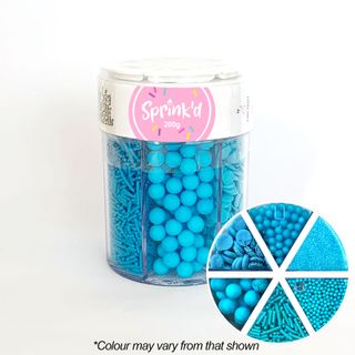 SPRINKD | 6 CAVITY JAR | BRIGHT BLUE MIXES