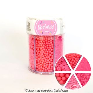 SPRINKD | 6 CAVITY JAR | BRIGHT PINK MIXES