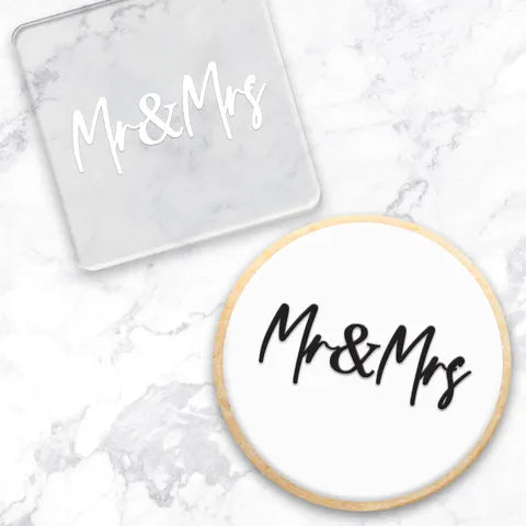 MR & MRS 1 | DEBOSSER WEDDING EMBOSSER