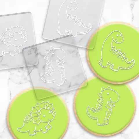 DINOSAUR | DEBOSSERS | SET OF 3 kids embosser