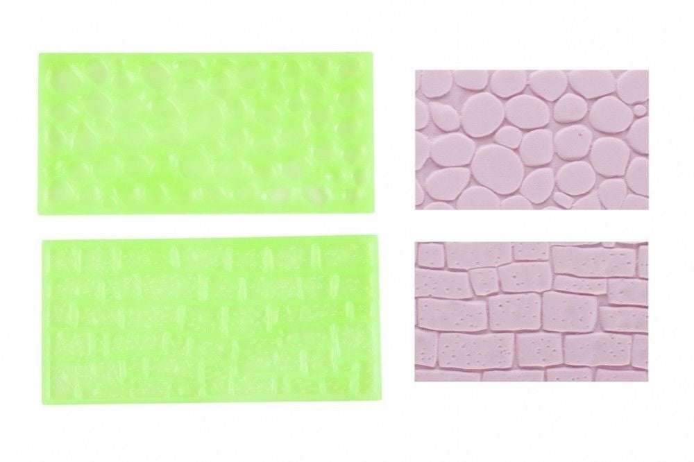 FMM IMPRESSION SET 2 - STONE WALL AND COBBLESTONE IMPRESSION