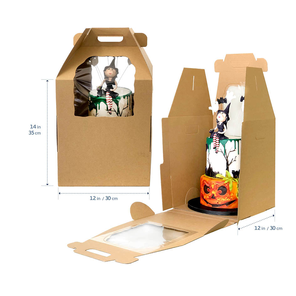 HEAVY DUTY TALL CAKE CARRY BOX + HANDLE