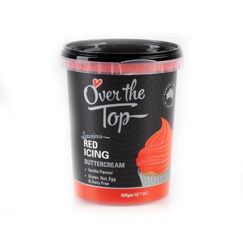 OTT BUTTERCREAM RED 425G BUTTERCREAM