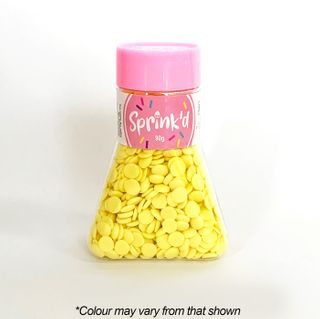 SPRINKD | SEQUINS | YELLOW | 7MM | 90G