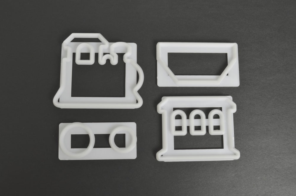 TRAIN CUTTERS - FMM FONDANT CUTTER