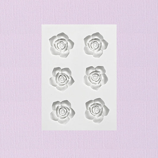 Silicone Fondant Mould Flowers Ass 4