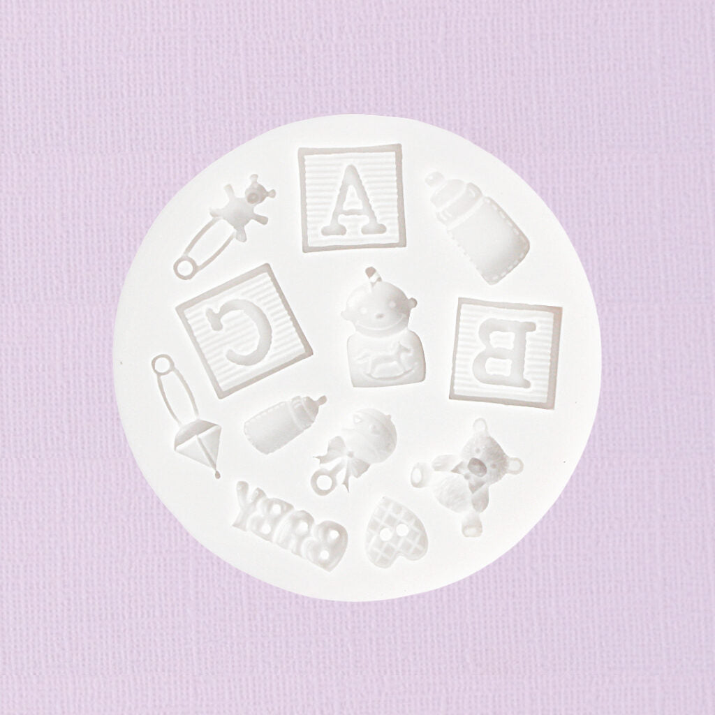 Silicone Fondant Mould Baby Assorted 2