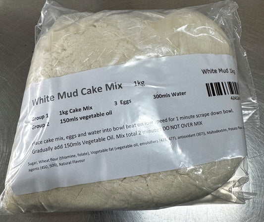 White Mud 1kg Cake Mix