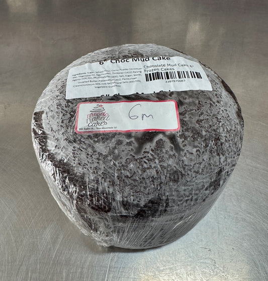 Chocolate Mud Cake 6' Frozen Cakes