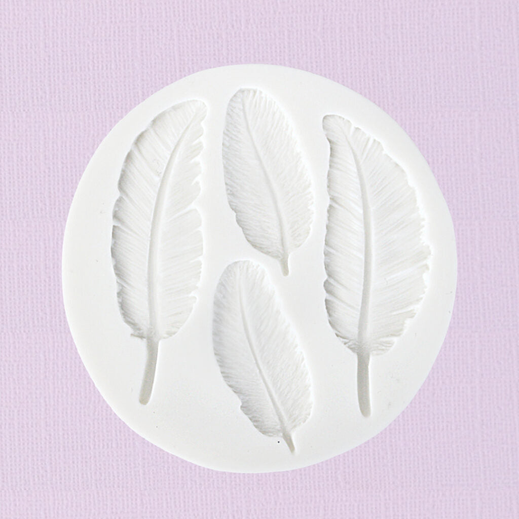 Silicone Fondant Mould Feathers