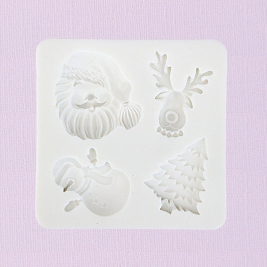 Silicone Fondant Mould Christmas 3