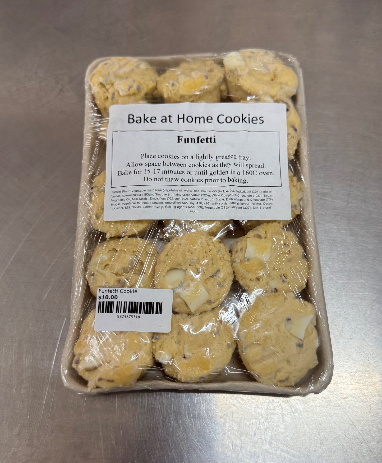 Funfetti Cookie - Frozen Cookies