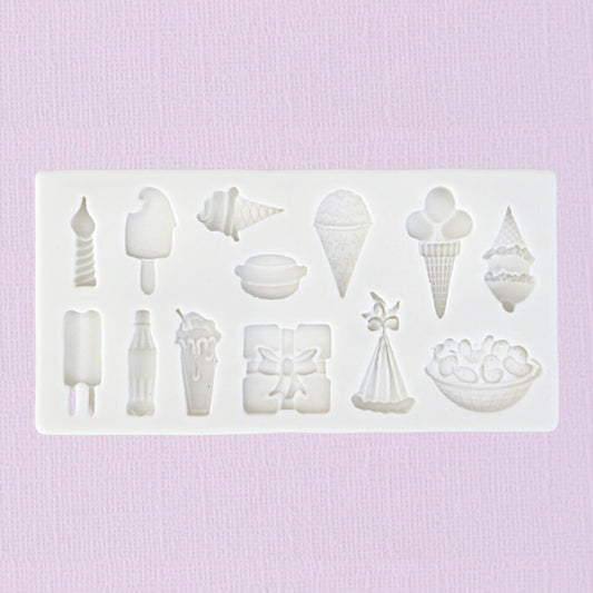 Silicone Fondant Mould Dessert Ass 3