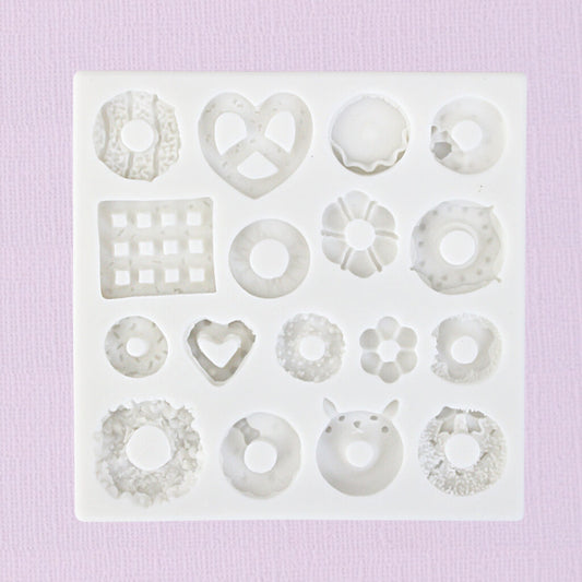 Silicone Fondant Mould Dessert Ass 4