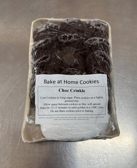 Choc Crinkle Cookie - Frozen Cookies