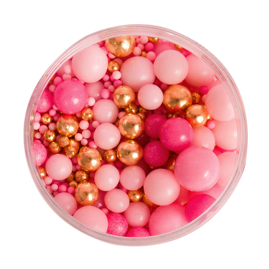 PINK VELVET Crunch Sprinkles 70g - by Sprinks mixes