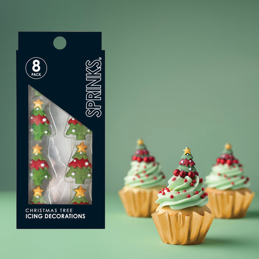 SPRINKS Sugar Decorations - CHRISTMAS TREES