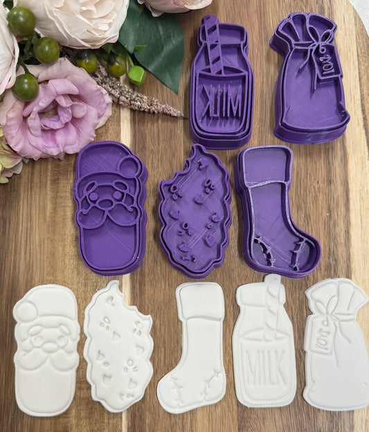 Set of 5 skinny christmas set
