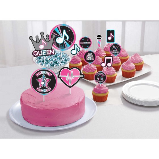 INTERNET FAMOUS BIRTHDAY CAKE TOPPER KIT OTHER TOPPER