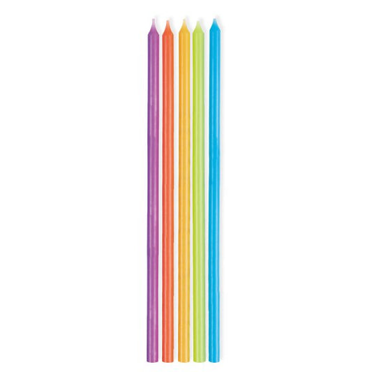 PRIMARY COLOURS TAPER CANDLES TALL