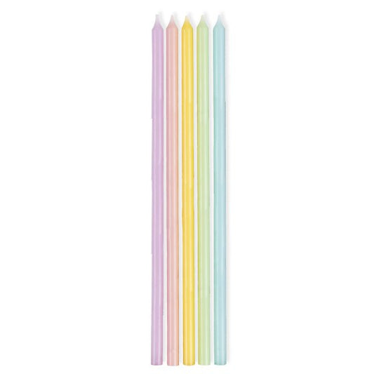 PASTEL TAPER CANDLES TALL