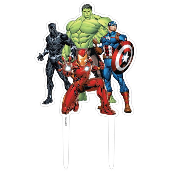 Marvel Avengers Powers Unite Cake Topper Acrylic