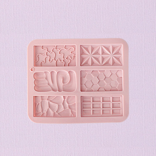 Chocolate Silicone Mould Bars Assorted 1