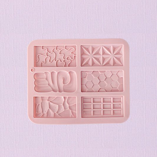 Chocolate Silicone Mould Bars Assorted 1