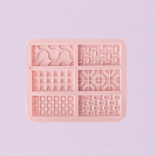 Chocolate Silicone Mould Bars Assorted 2