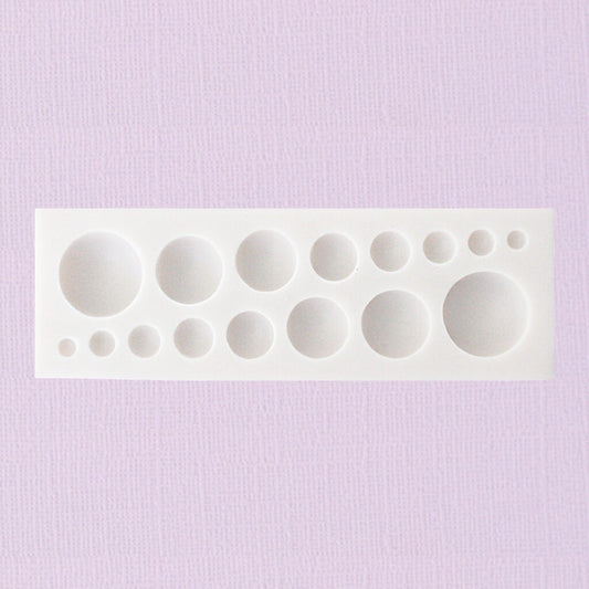 Silicone Fondant Mould Half Sphere 16pc