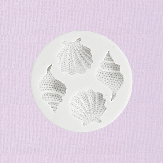 Silicone Fondant Mould Sea Shells Assort