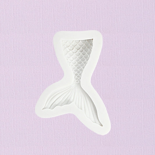 Silicone Fondant Mould Mermaid Tail Smal