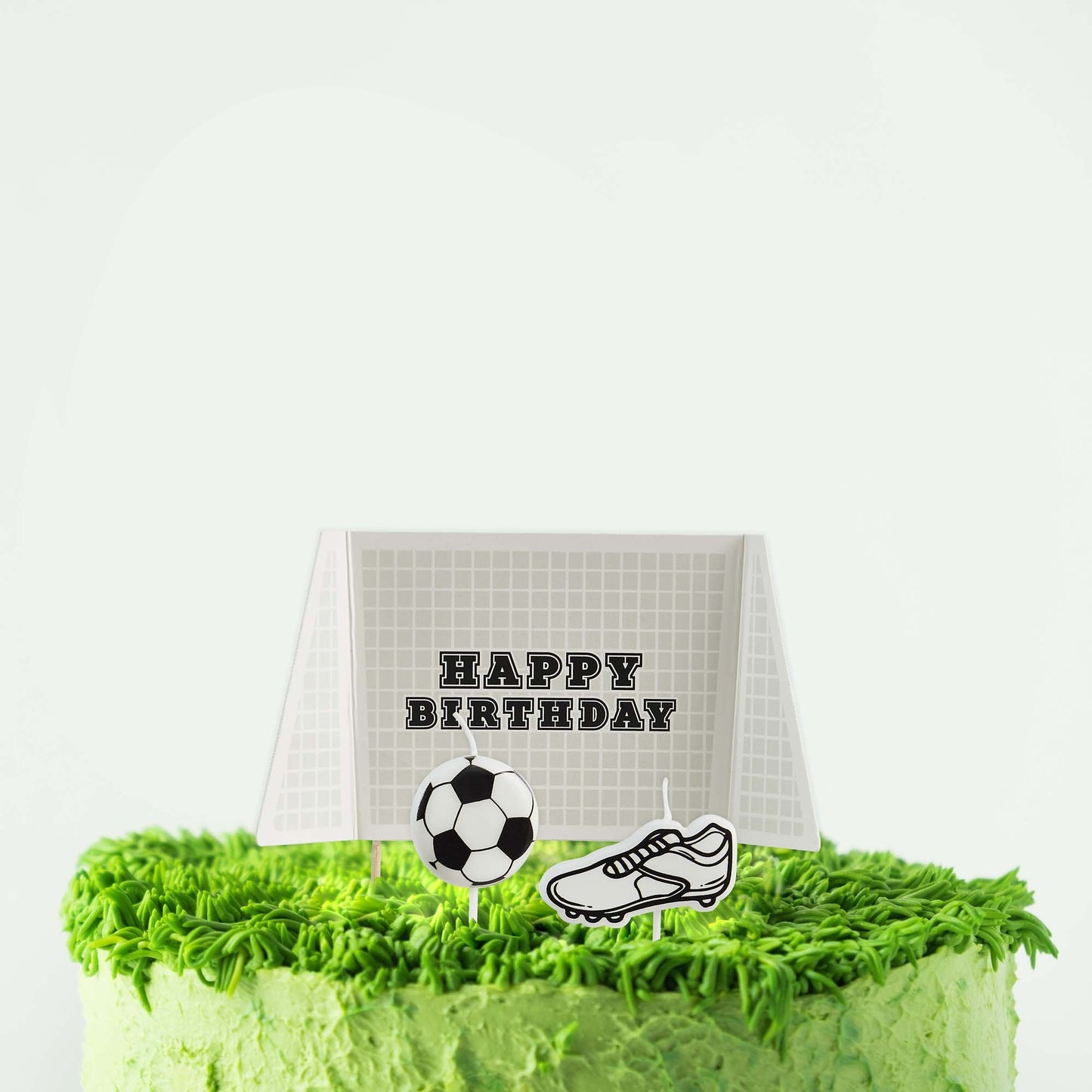 Its a Goal Goal Cake Topper & Candle Set soccer other topper
