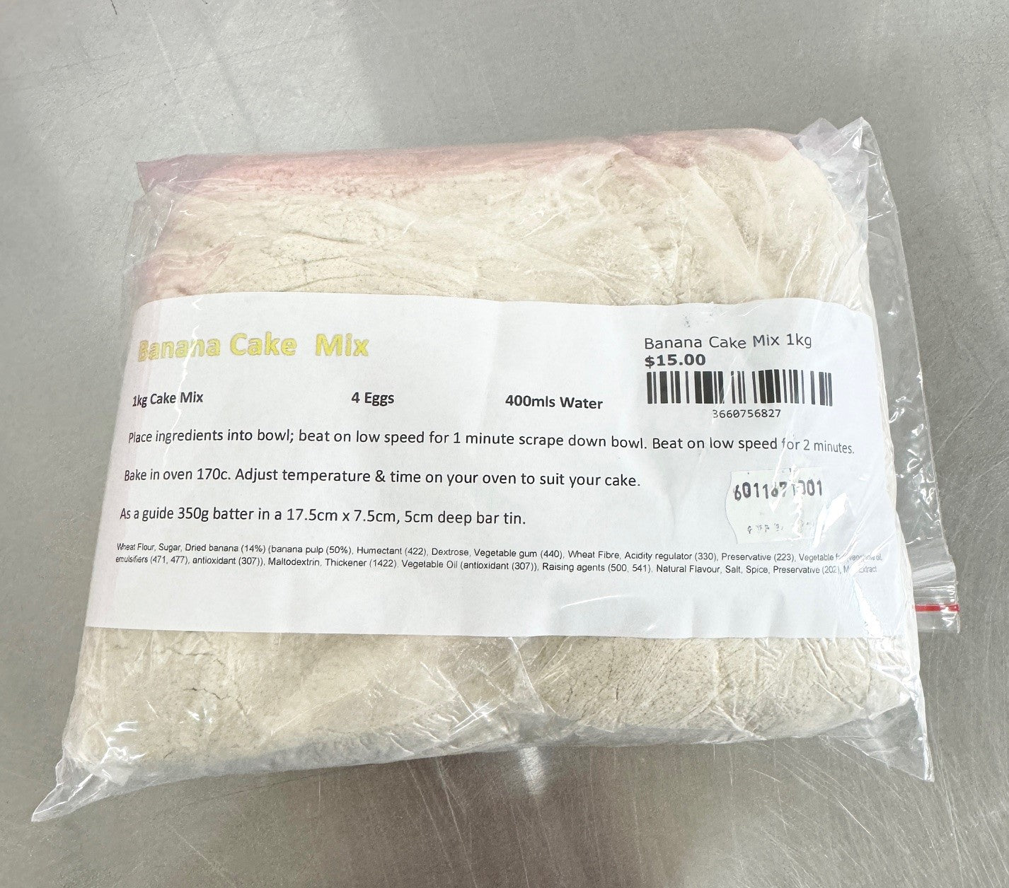 1kg Banana Cake Mix