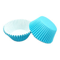 Light Blue Large Grease-Proof Cupcake Cases #550 size 50 pieces