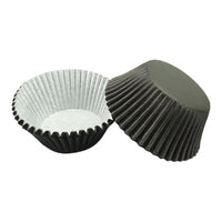 Black Large Grease-Proof Cupcake Cases - #550 size 50 pieces