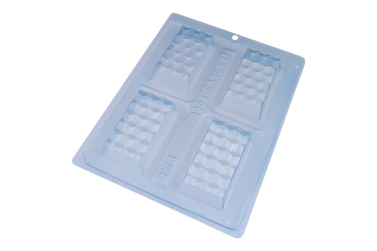 BWB 9904 Mini 3D Slabs Mould 3 Parts set