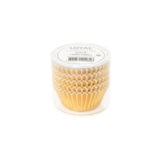 FOIL BAKING CUPS GOLD (100PC) size 390