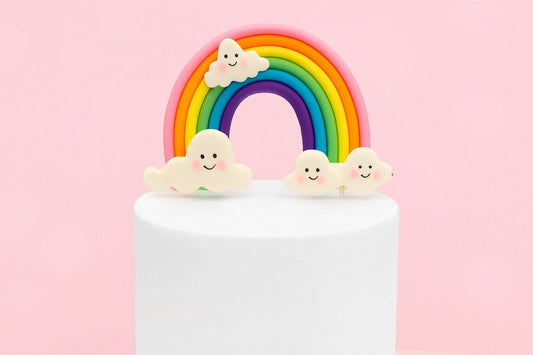 Rainbow Cloud Topper Iconic Cake Art other topper