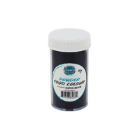 Black oil based Powder Colour 5G Iconic Cake Art